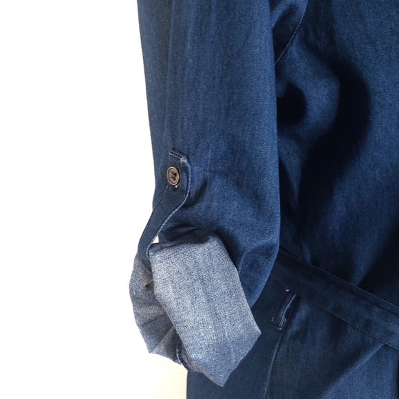 Chic Connection Chambray Dress Size Extra Large - Picture 9 of 11